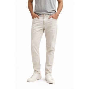 The Perfect Jean NYC Denkhaki Slim Fit Pants Mens 34x32 Beige Khaki J09U1SMK